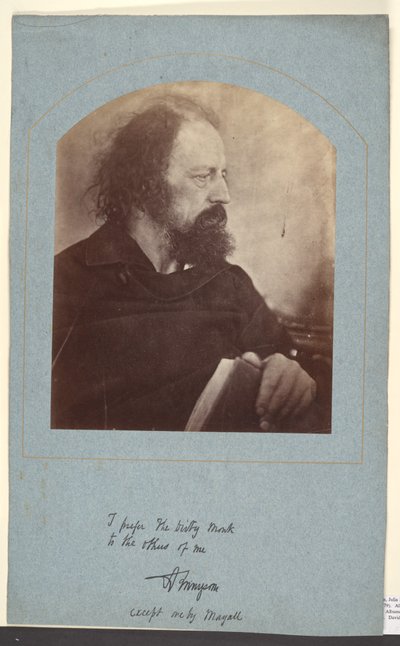 Alfred, Lord Tennyson by Julia Margaret Cameron