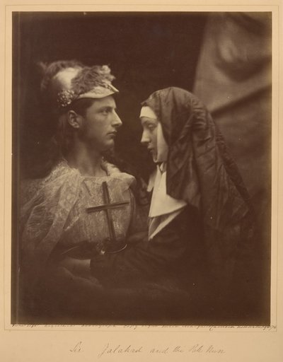 Sir Galahad and the Pale Nun by Julia Margaret Cameron