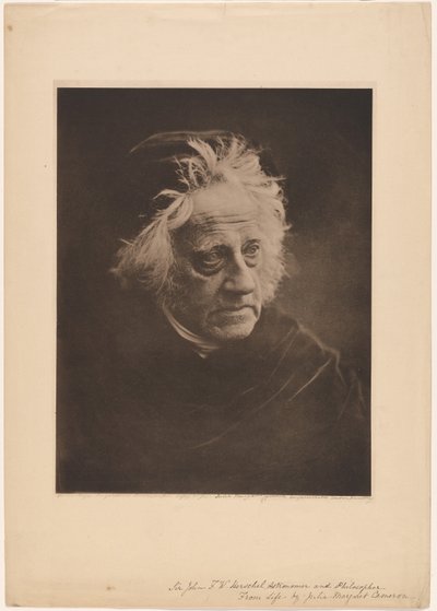 Sir John F.W. Herschel by Julia Margaret Cameron