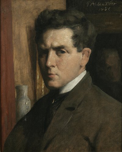 Self-Portrait, 1886 by Julian Alden Weir