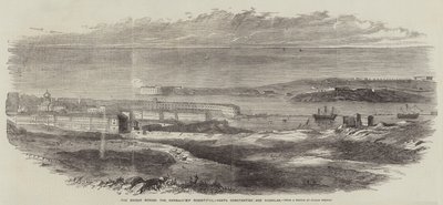The Bridge across the Harbour of Sebastopol, Forts Constantine and Nicholas by Julian Portch