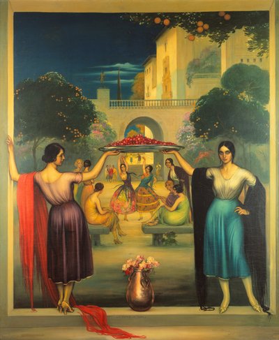 Spring Primavera by Julio Romero de Torres