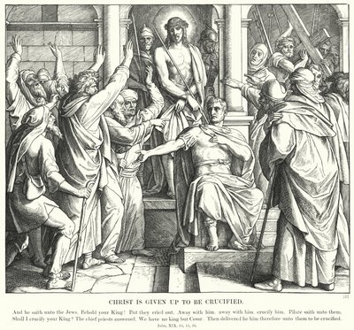 Christ is Given up to be Crucified by Julius (after) Schnorr von Carolsfeld