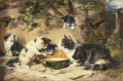 The Bowl of Milk by Julius Adam