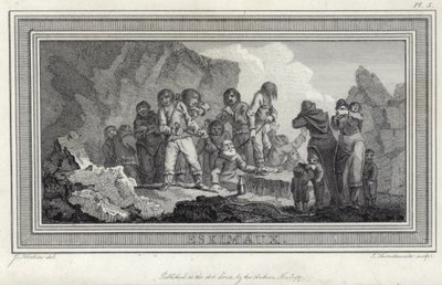 Eskimaux by Julius Caesar Ibbetson