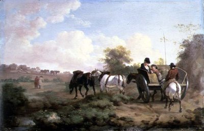 Going to Market by Julius Caesar Ibbetson