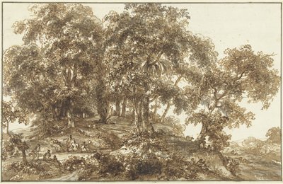 Landscape with Group of Trees by Jurriaan Andriessen