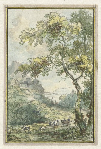 Landscape with Cattle by Jurriaan Andriessen