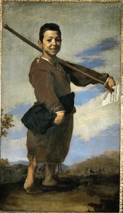 The Club-Footed Boy by Jusepe de (1591-1652) Ribera