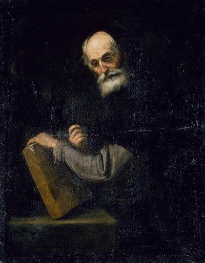 A Philosopher, c.1640 by Jusepe de Ribera