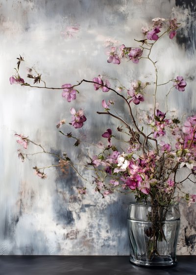 Delicate Pink Blooms by Justyna Jaszke