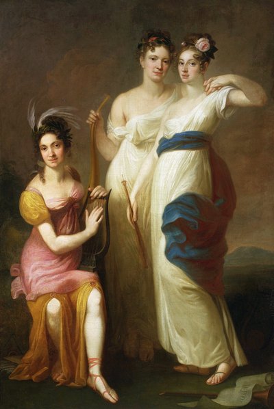 Three Muses – Mazarakowa, Lekczyńska, Wendowa by Józef Peszka