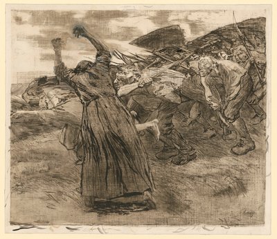 Riot (Sheet 5 from Peasants