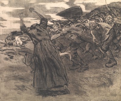 Outbreak by Käthe Kollwitz