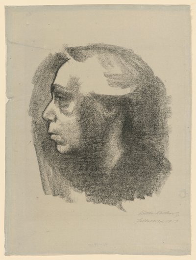 Self-Portrait (1st State) by Käthe Kollwitz