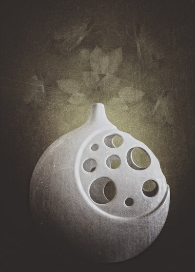 Modern Lotus Vase by Kahar Lagaa