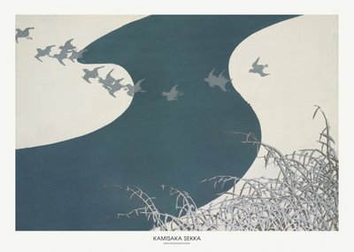 Birds from Momoyogusa by Kamisaka Sekka