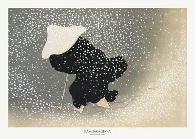 Snow from Momoyogusa by Kamisaka Sekka