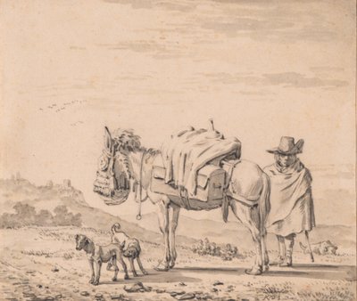 Man with a Mule by Karel Dujardin