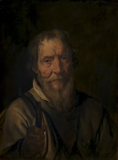 Portrait of an Old Man. Christian Jacobsen Drakenberg (?) by Karel van III Mander
