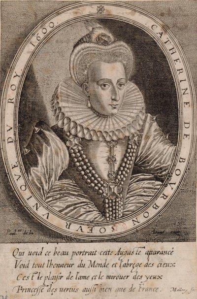 Katharina of Bourbon by Karel van Mallery