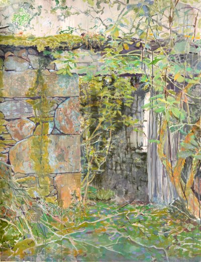 Forgotten Stone Doorway by Karin Bos