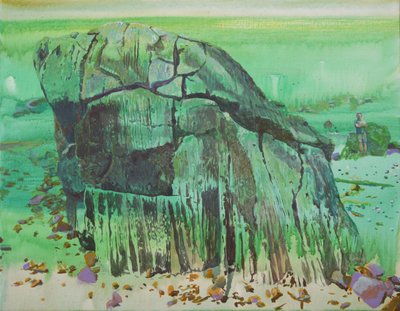 Green Stone Shore by Karin Bos