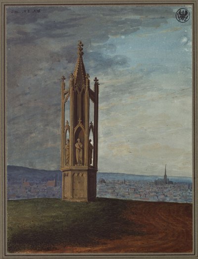 Old German Monument Near Vienna, Called 
