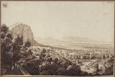 View of the Valley of Partinico in Sicily by Karl Friedrich Schinkel