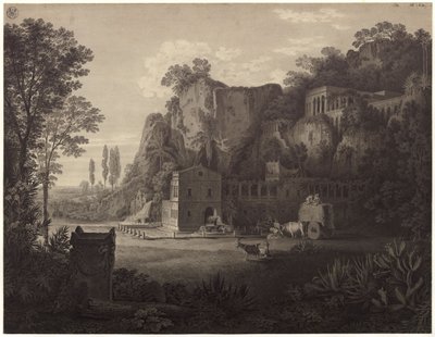 View of a Country House near Syracuse by Karl Friedrich Schinkel