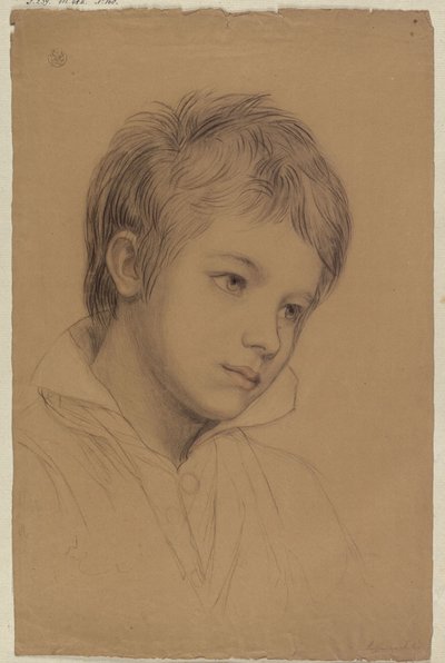 Portrait of a Boy by Karl Friedrich Schinkel