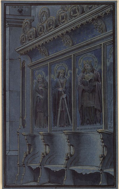 Choir Stall by Karl Friedrich Schinkel