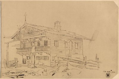 Design for a Swiss House by Karl Friedrich Schinkel