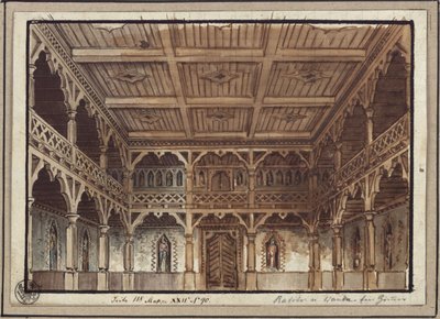 Ratibor and Wanda. Play by Jakob Andreas Konrad Levezow. Design for the 2nd Decoration. Women