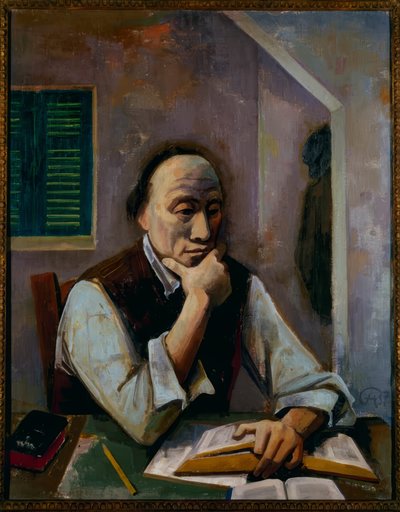 The Translator by Karl Hofer