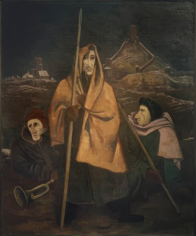 The Guards by Karl Hofer