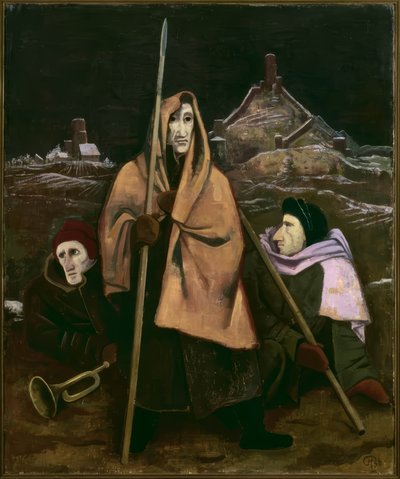 The Guards by Karl Hofer