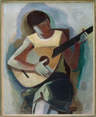 Lute Player by Karl Hofer