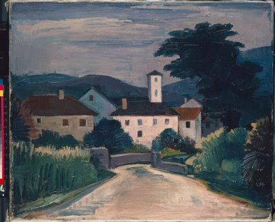 Ticino Landscape by Karl Hofer