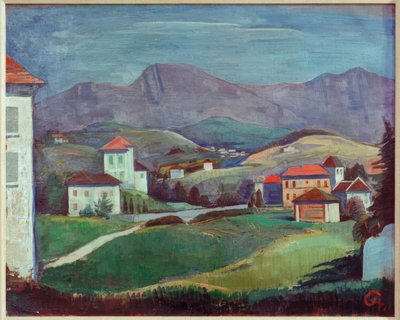 Ticino Landscape by Karl Hofer