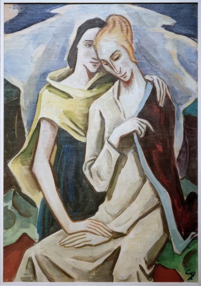 Two Women by Karl Hofer