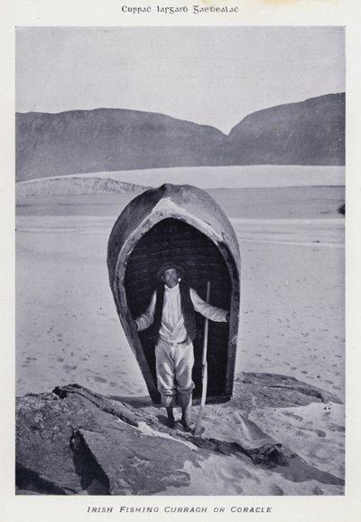 Irish Fishing Curragh or Coracle by Karl Karlovich Piratsky