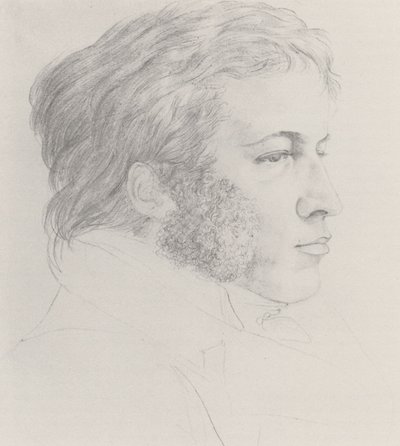 Portrait of Johann Carl Eggers (1787-1863) by Karl Philipp Fohr