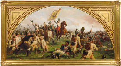 Archduke Charles of Austria in the Battle of Aspern by Karl von Blaas