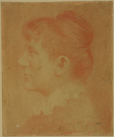 Self-Portrait by Kate Greenaway