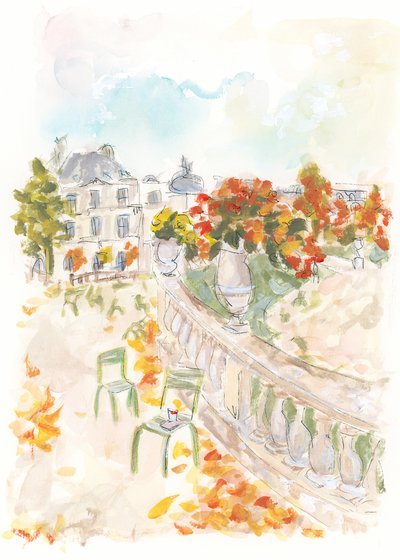 The Luxembourg Garden by Katharina Puritscher