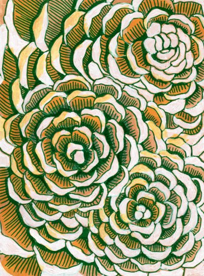 Earthy Floral Layers by Katie O'Shea