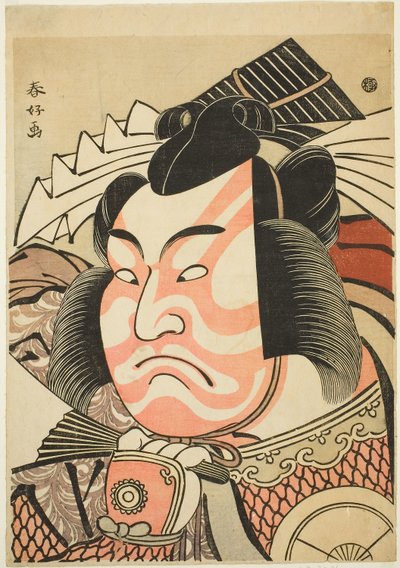 Portrait of the Actor Iwai Hanshiro IV as Akita Jonosuke Yoshikage in a 