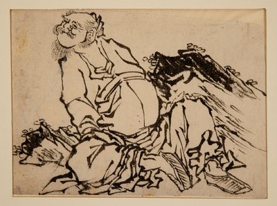 Chinese Warrior by Katsushika Hokusai