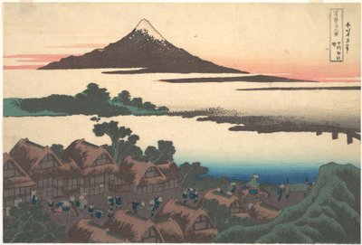 Dawn at Isawa in Kai Province, from the series Thirty-six Views of Mount Fuji by Katsushika Hokusai